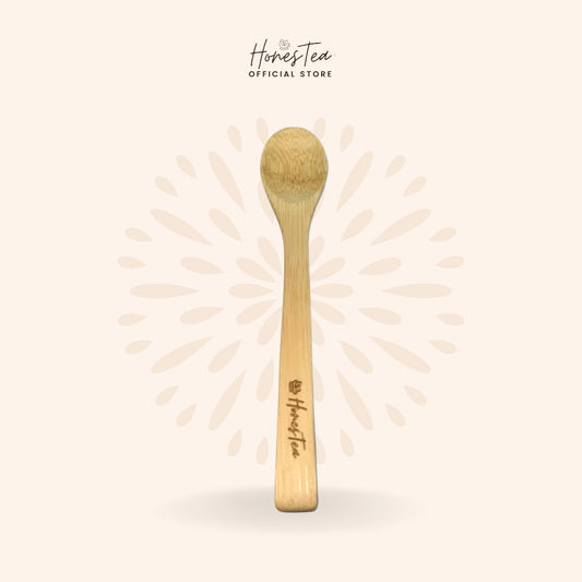 Sustainable & Re-usable Stirring Bamboo Spoon. Conscious choice to reduce waste and protect the planet.
